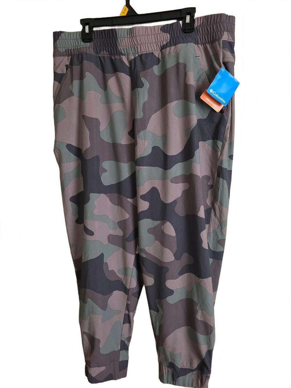 Columbia Pleasant Creek Warm Jogger Pants Womens XL Camouflage